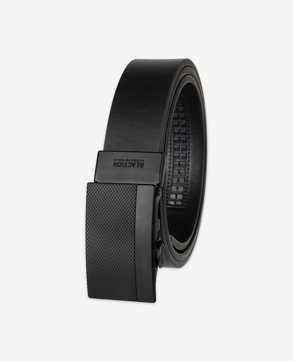 Casual Mesh Auto Plaque Belt | Kenneth Cole BLACK