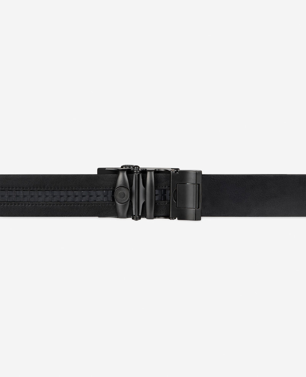 Casual Mesh Auto Plaque Belt | Kenneth Cole BLACK