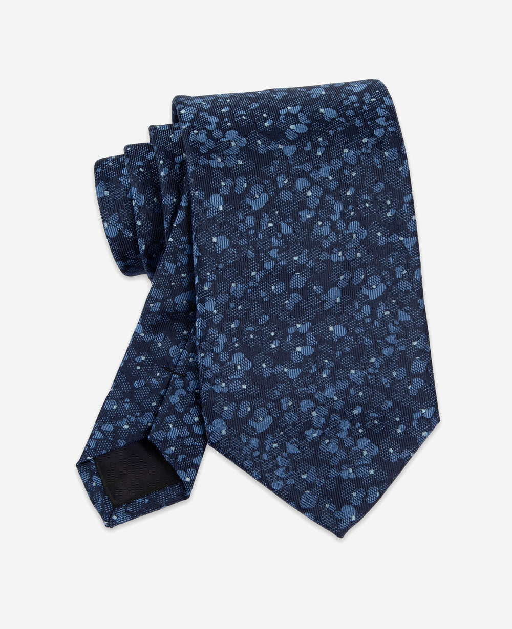 Blue Floral Tie | Kenneth Cole NAVY