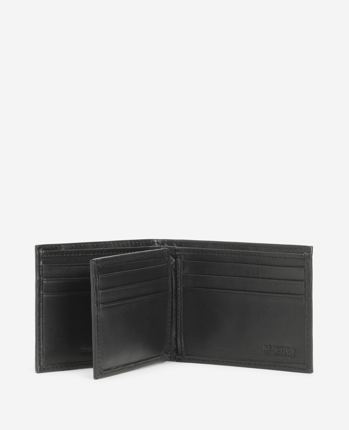 Shop RFID Nappa Leather Bifold Slim Wallet | Kenneth Cole | Kenneth Cole BLACK