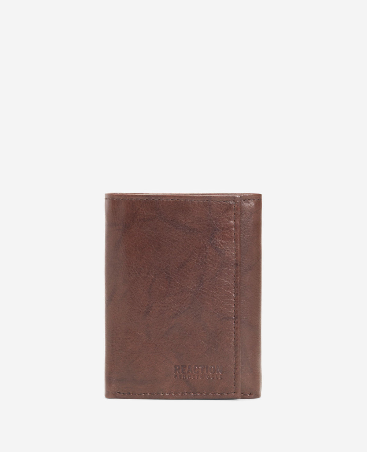 Shop Crunch Leather RFID Slimfold Wallet | Kenneth Cole | Kenneth Cole BROWN