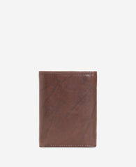 Shop Crunch Leather RFID Slimfold Wallet | Kenneth Cole | Kenneth Cole BROWN