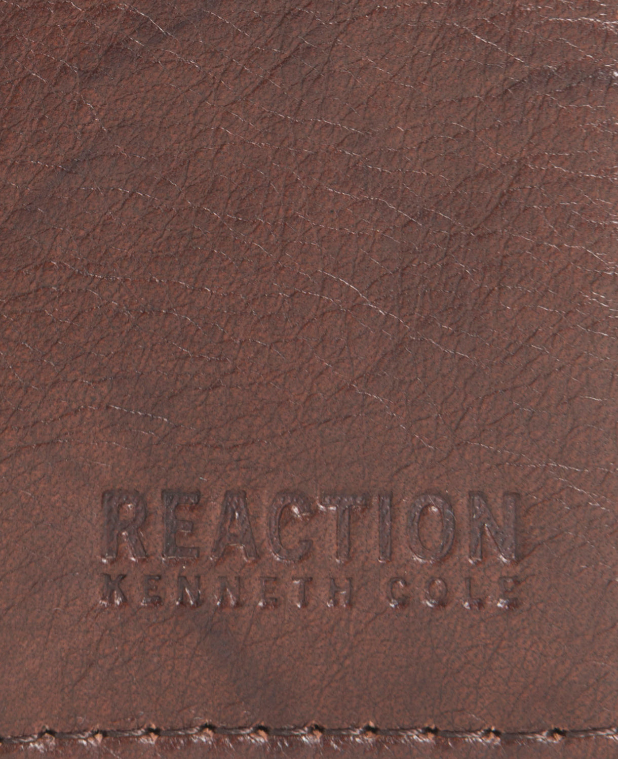 Shop Crunch Leather RFID Slimfold Wallet | Kenneth Cole | Kenneth Cole BROWN