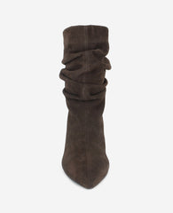 Marsha Suede Kitten Heel Bootie | Kenneth Cole CHOCOLATE SUEDE