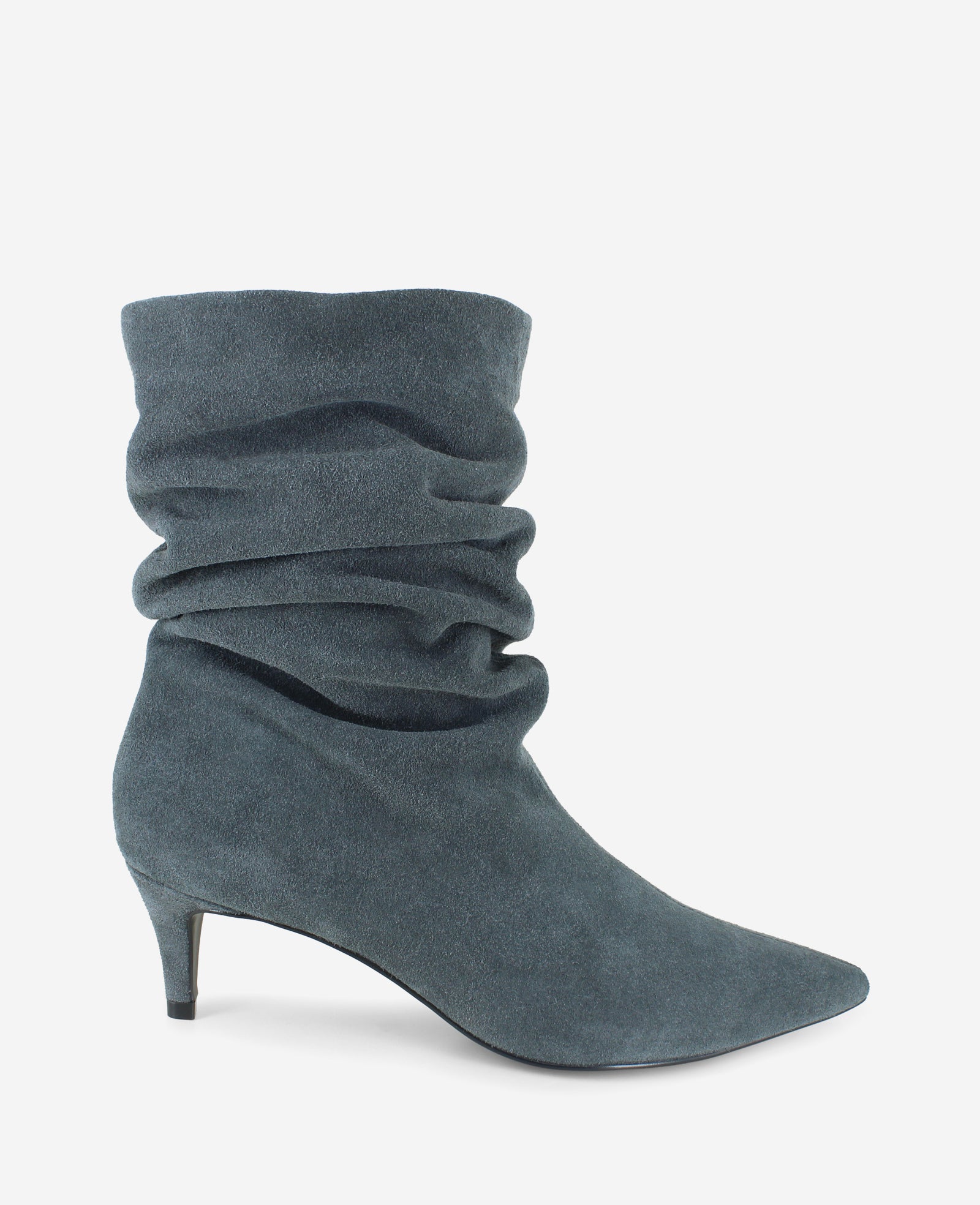 Marsha Suede Kitten Heel Bootie | Kenneth Cole CHARCOLE SUEDE
