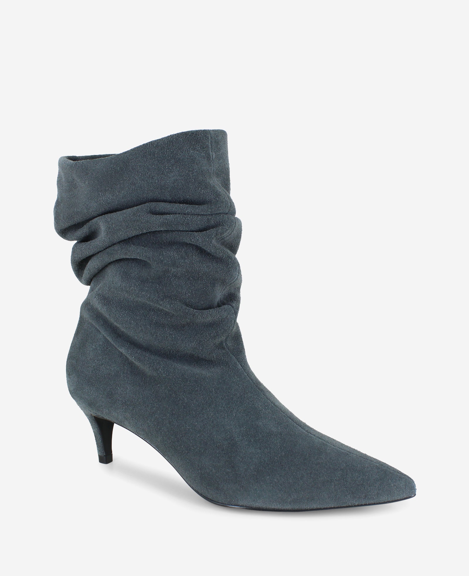 Marsha Suede Kitten Heel Bootie | Kenneth Cole CHARCOLE SUEDE