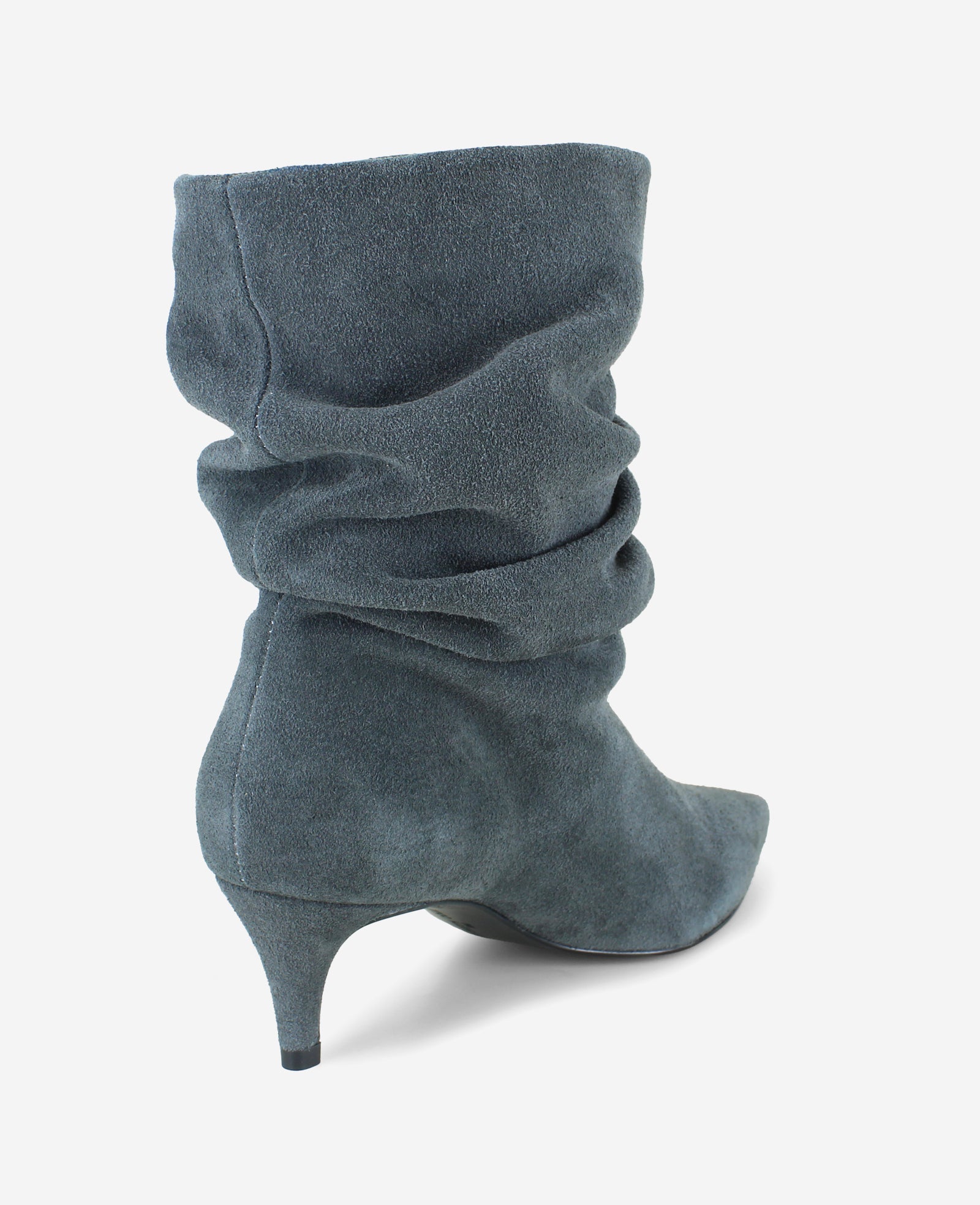 Marsha Suede Kitten Heel Bootie | Kenneth Cole CHARCOLE SUEDE