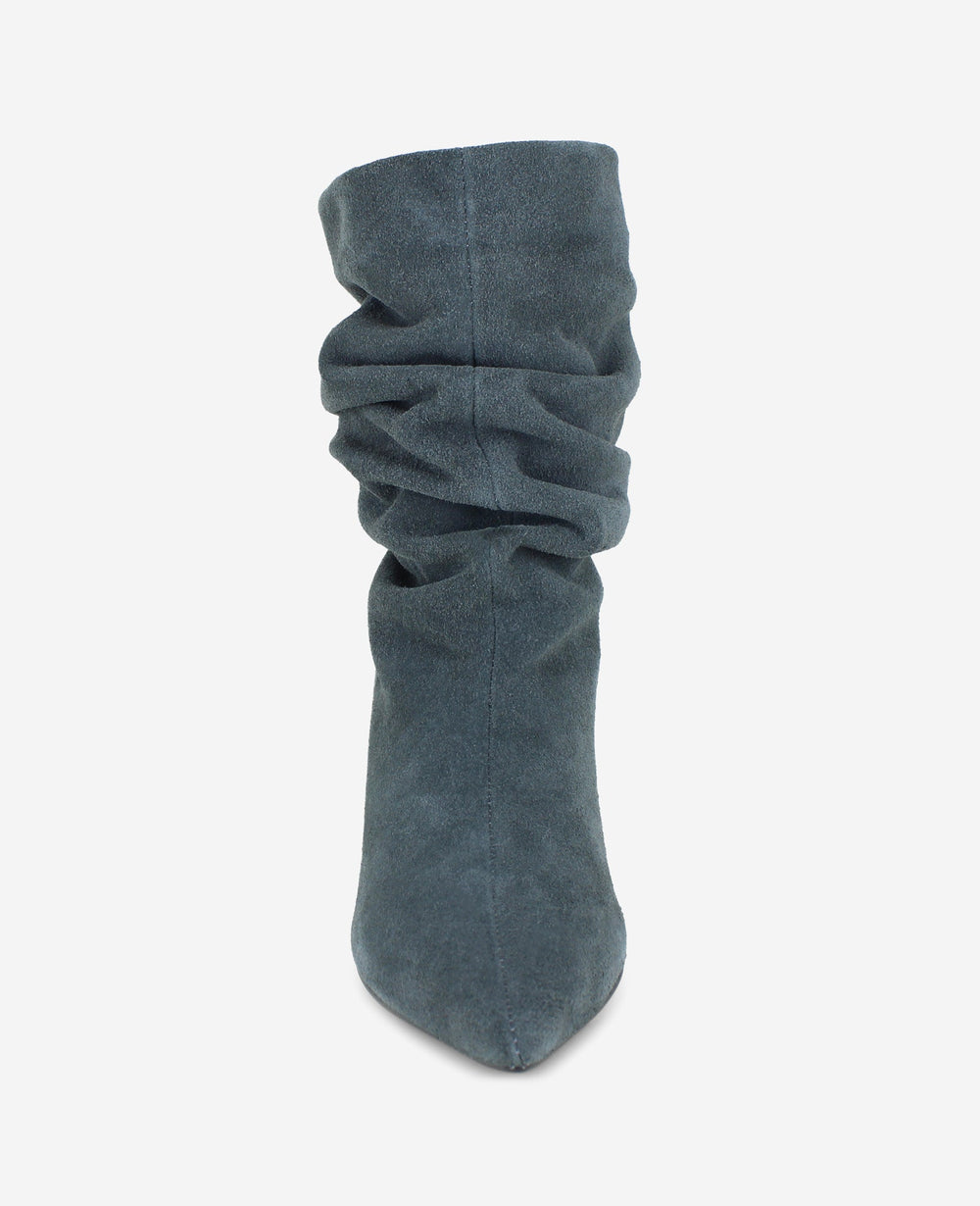 Marsha Suede Kitten Heel Bootie | Kenneth Cole CHARCOLE SUEDE