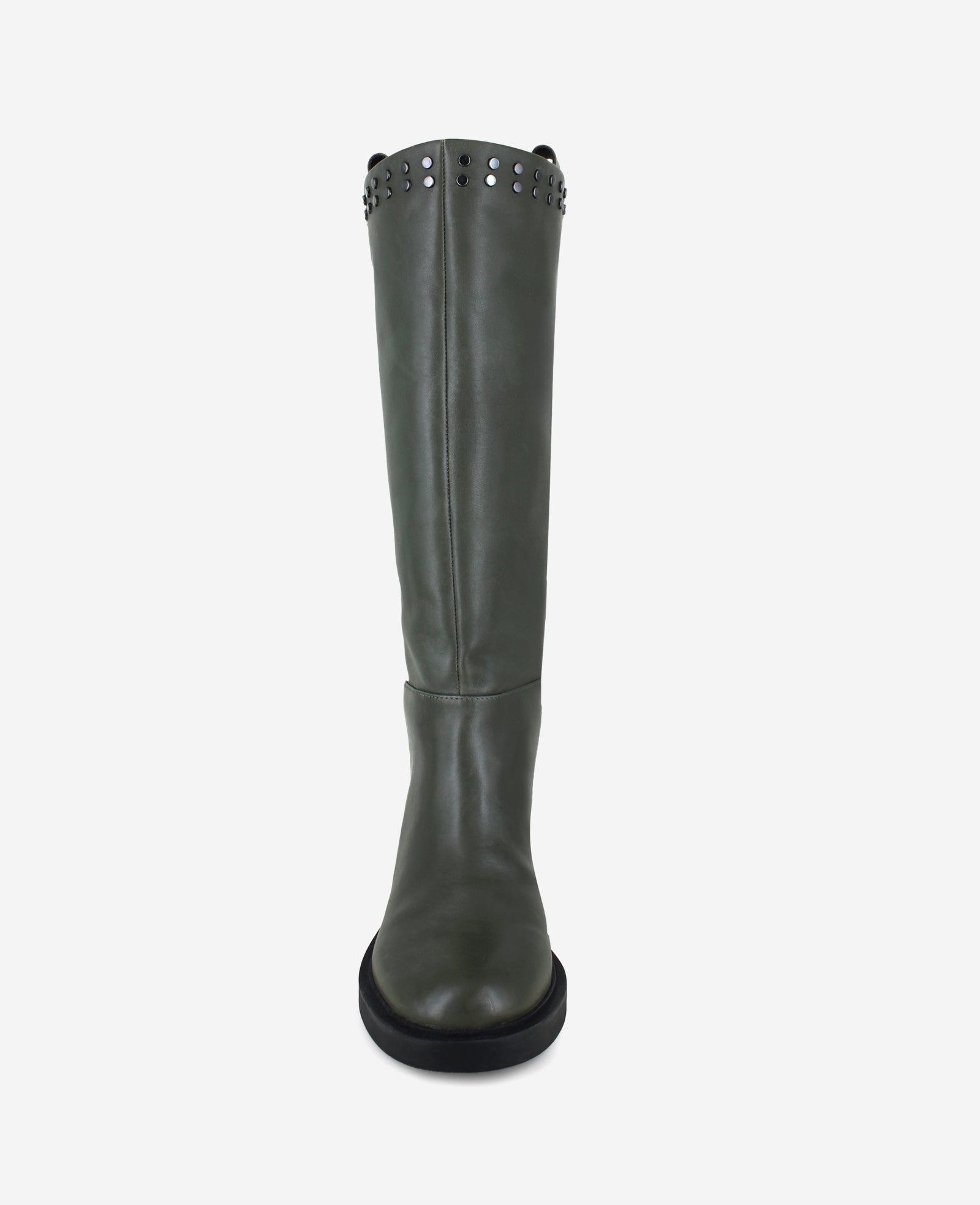 Scorpio Leather Stud Boot | Kenneth Cole CHARCOLE LEATHER