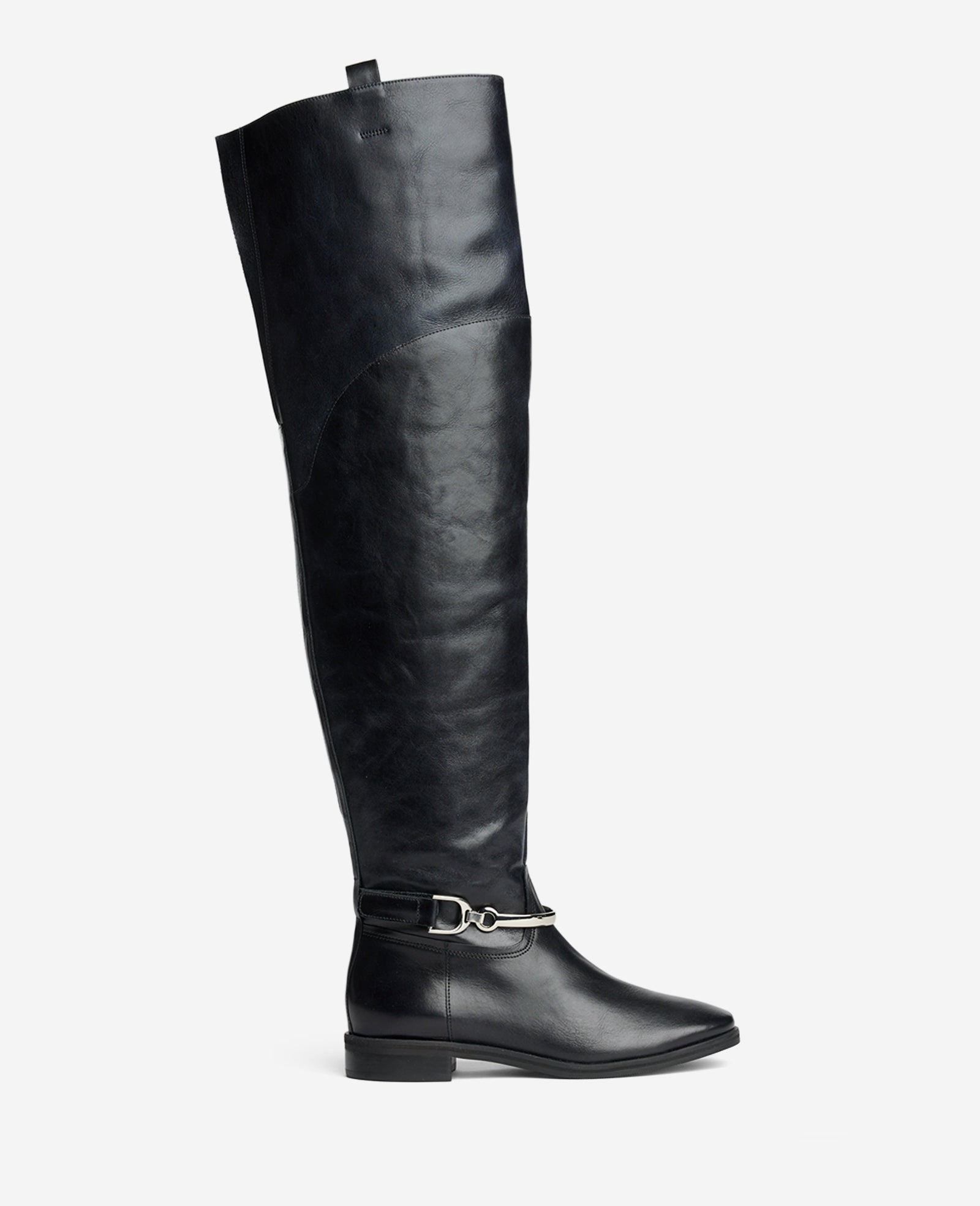 Maza Leather Riding Boot | Kenneth Cole BLACK LEATHER