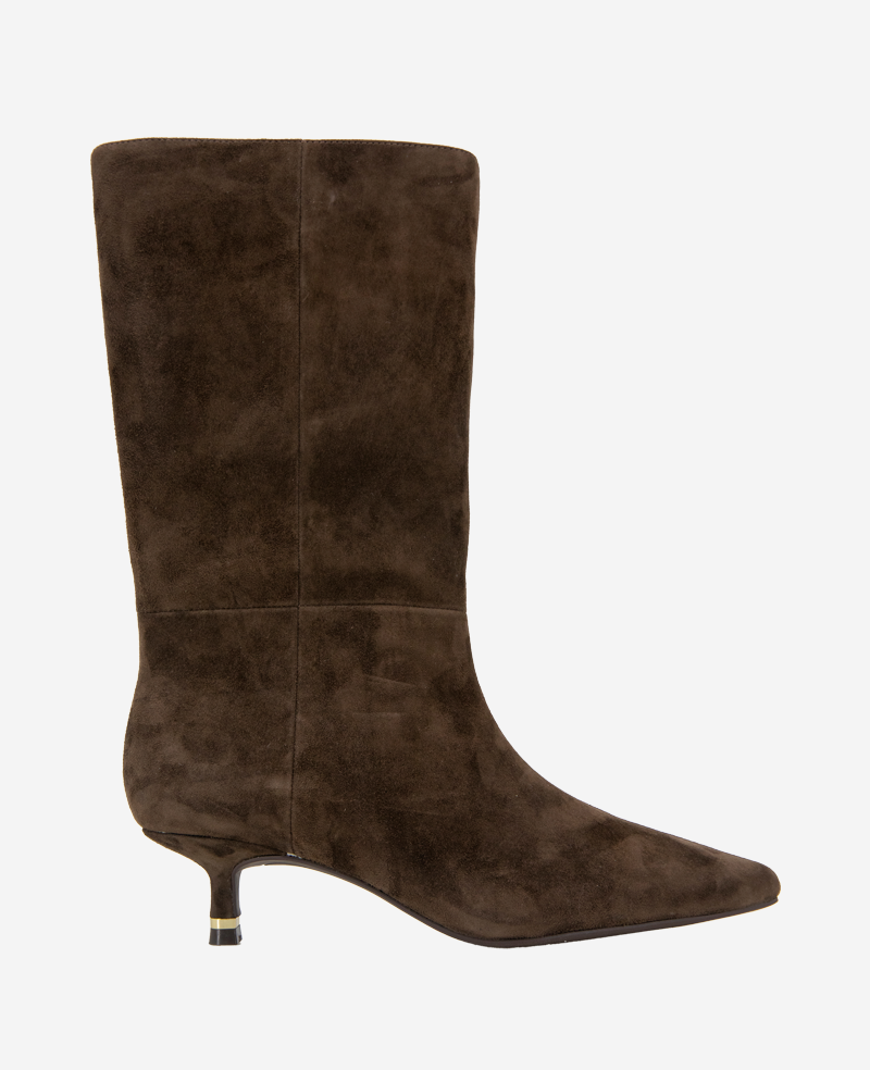 Meryl Suede Bootie | Kenneth Cole CHOCOLATE SUEDE