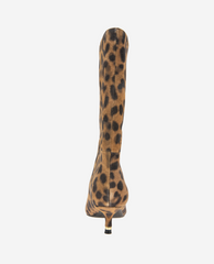 Shop Meryl Leopard Suede Boot – Kitten Heel | Kenneth Cole | Kenneth Cole LEOPARD SUEDE