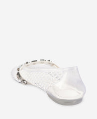Jazzy Stone Embellished Ballet Flat | Kenneth Cole CLEAR