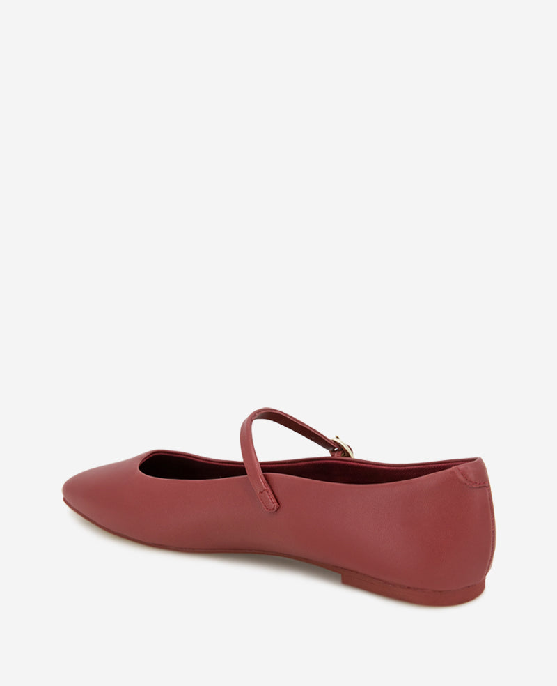 Shop Jasper Rio Red Leather Ballet Flat | Kenneth Cole | Kenneth Cole RIO RED LEATHER