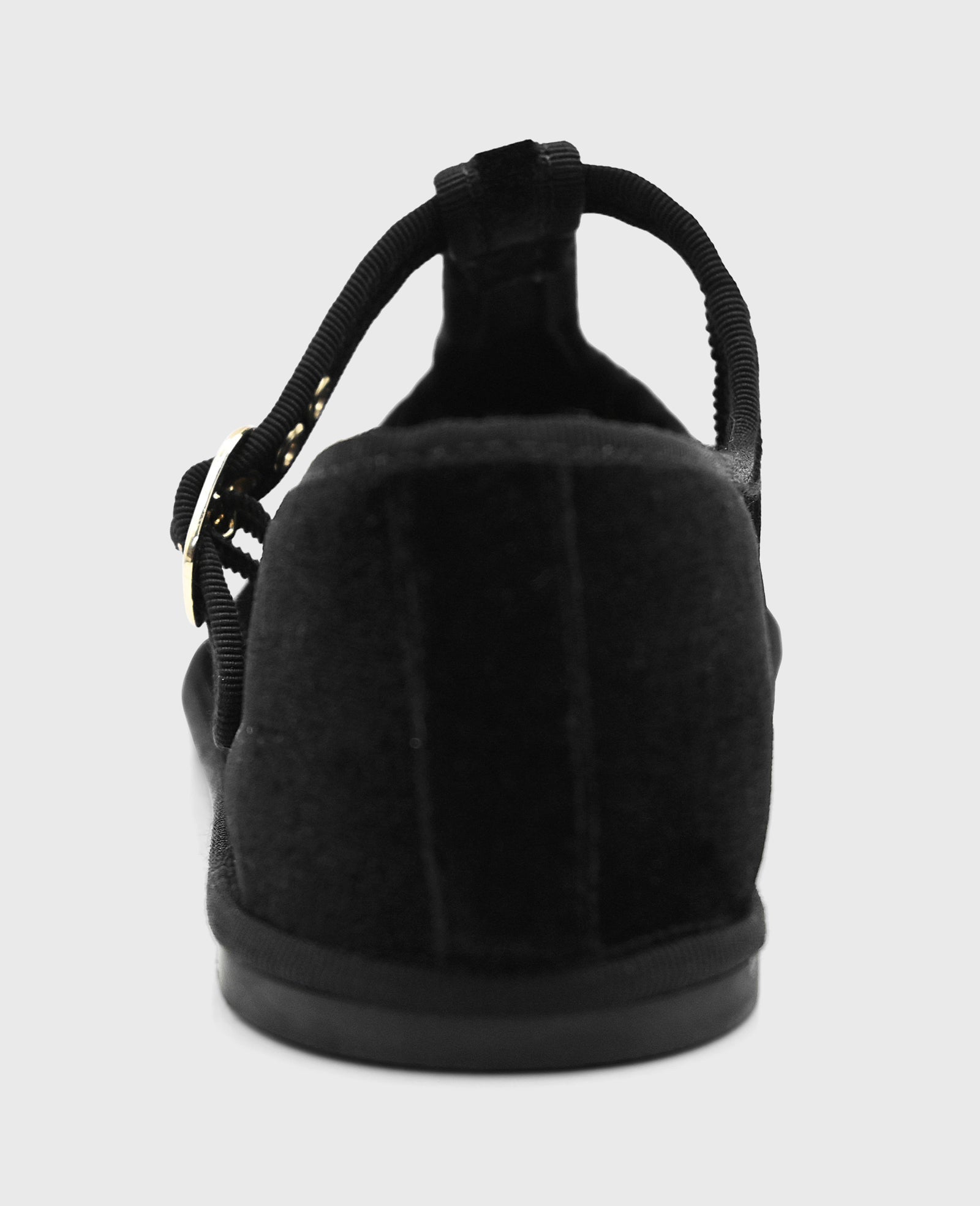 Verona Black Velvet T-Strap Mary Jane Flat | Kenneth Cole | Kenneth Cole BLACK VELVET