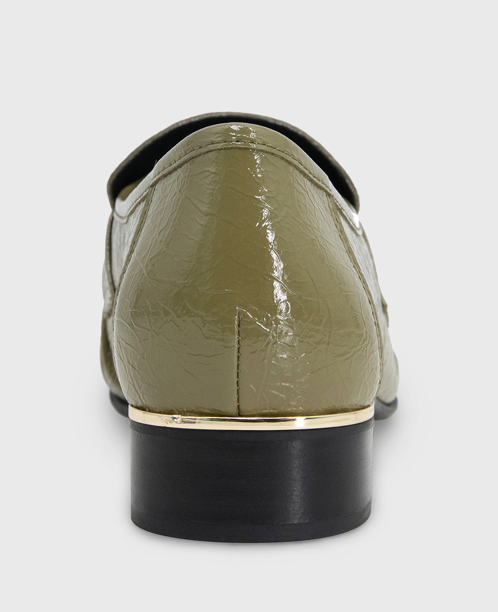 Reece Green Crinkle Patent Penny Loafer | Kenneth Cole | Kenneth Cole GREEN PATENT