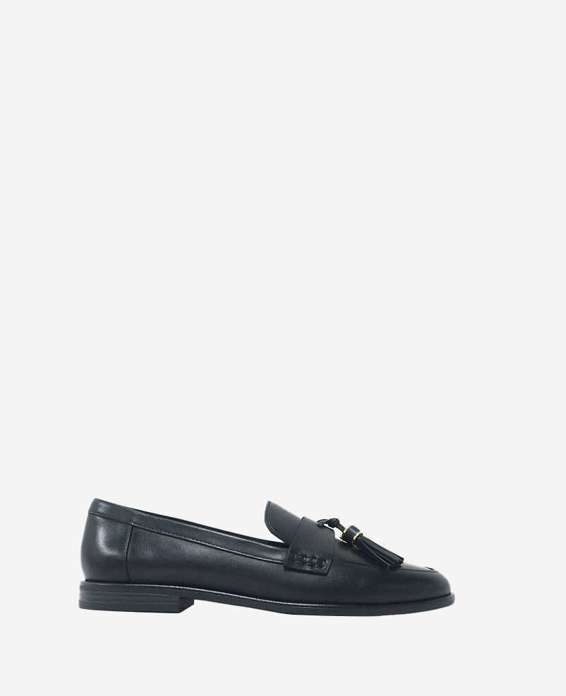 Lyra Leather Loafer | Kenneth Cole BLACK LEATHER
