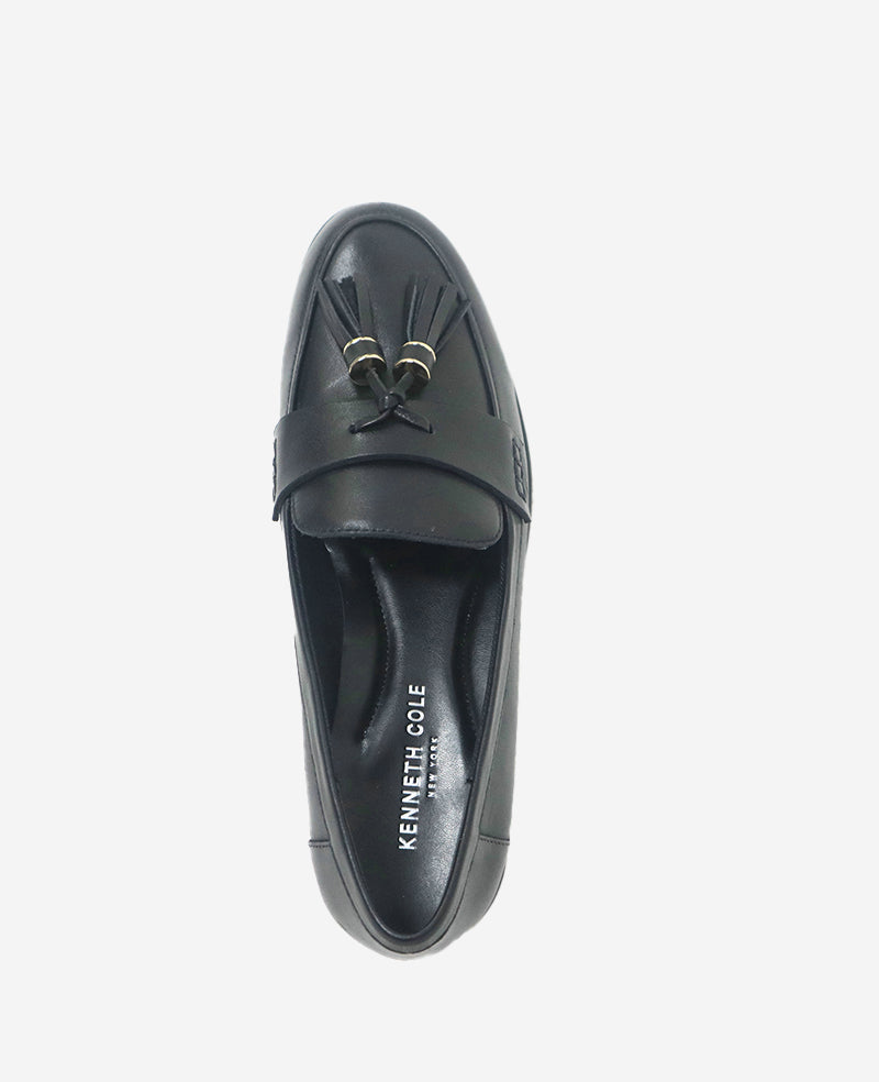 Lyra Leather Loafer | Kenneth Cole BLACK LEATHER