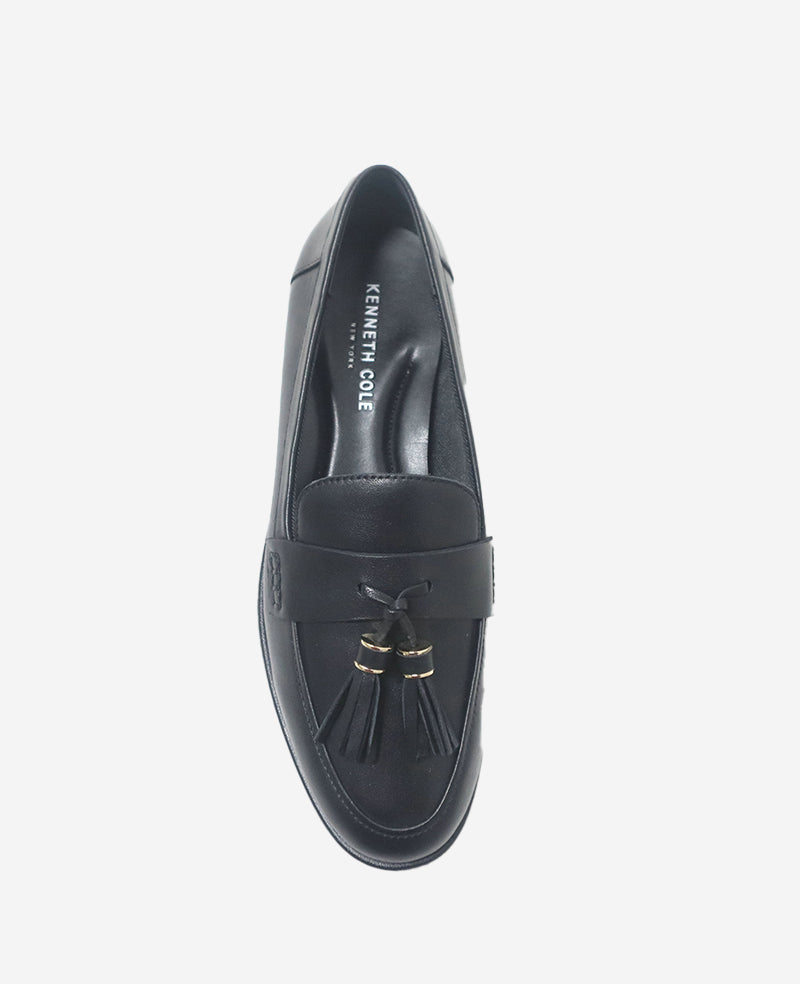 Lyra Leather Loafer | Kenneth Cole BLACK LEATHER
