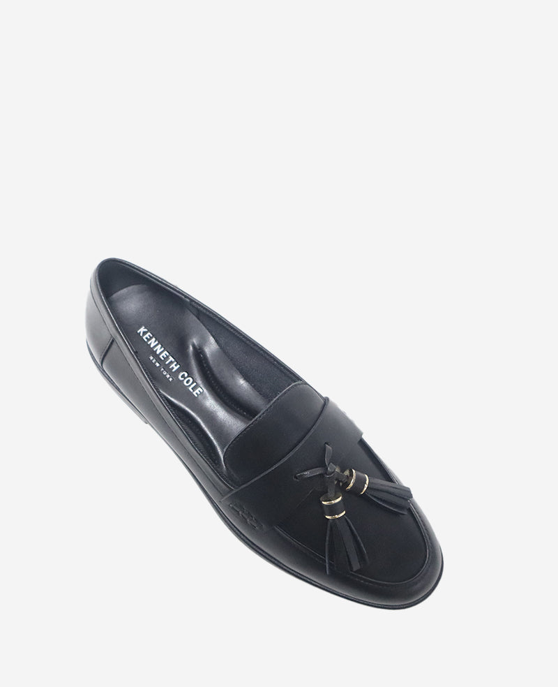 Lyra Leather Loafer | Kenneth Cole BLACK LEATHER