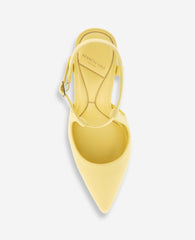Romi Leather Ankle Slingback Heel | Kenneth Cole BUTTER YELLOW