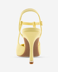 Romi Leather Ankle Slingback Heel | Kenneth Cole BUTTER YELLOW