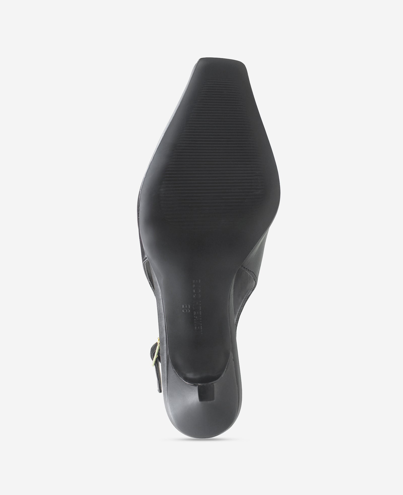 Aerial Leather Slingback Heel | Kenneth Cole BLACK LEATHER