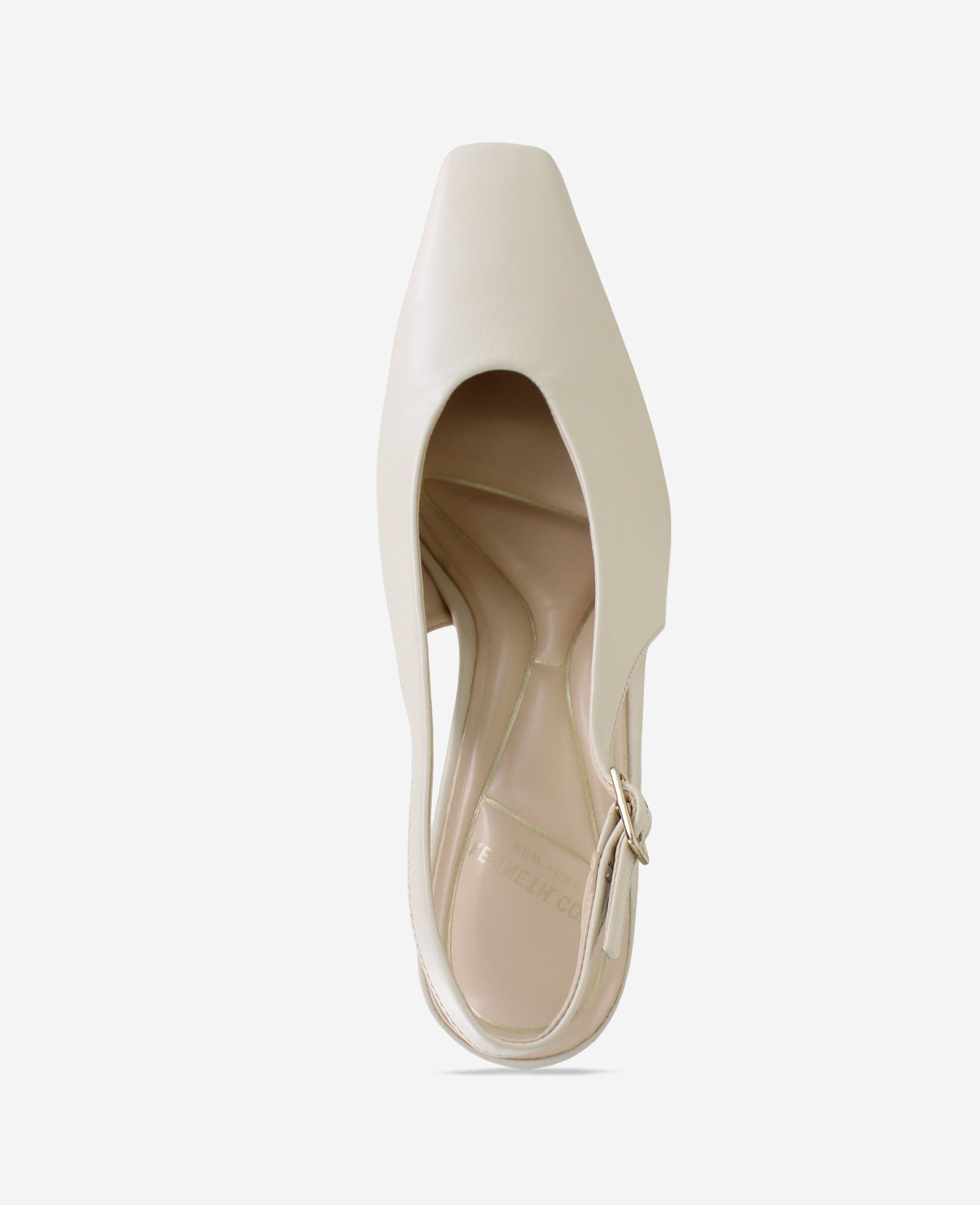 Aerial Leather Slingback Heel | Kenneth Cole IVORY LEATHER