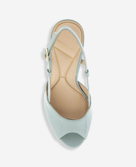 Londyn Patent Peep Toe Heel | Kenneth Cole ICE BLUE PATENT