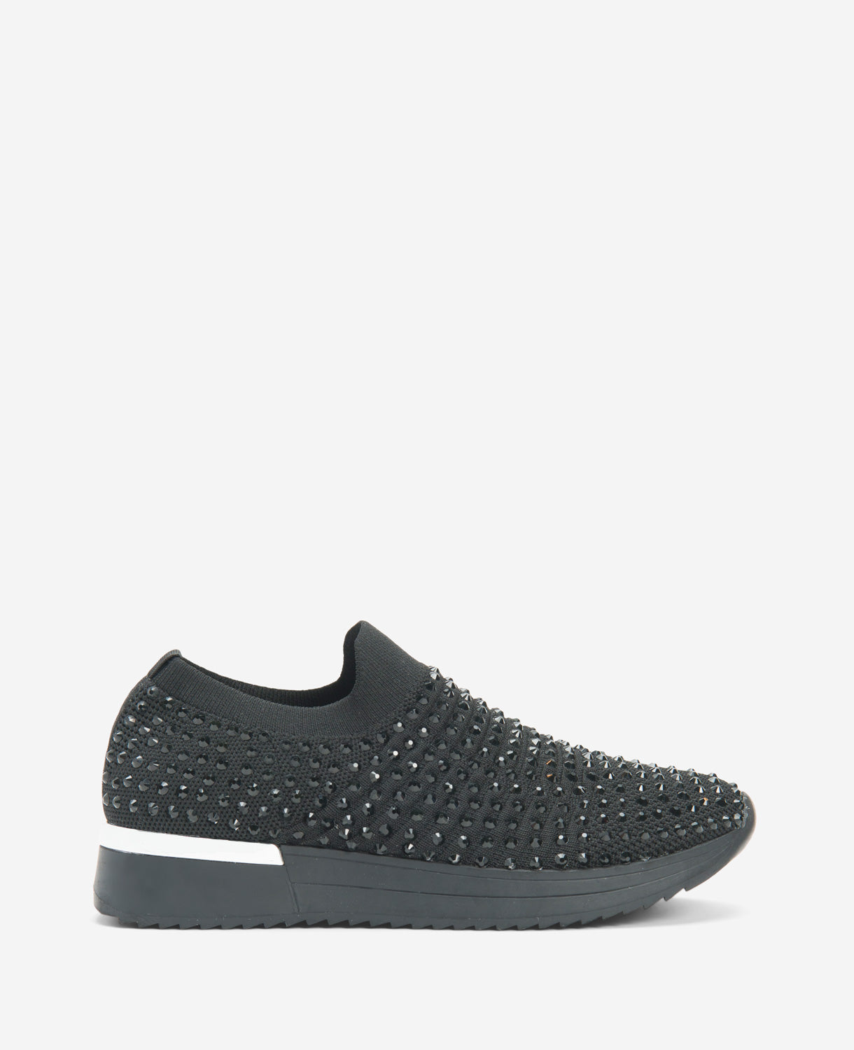 Women's Cameron Jewel Slip-On Sneaker with Sparkle | KC | Kenneth Cole BLACK