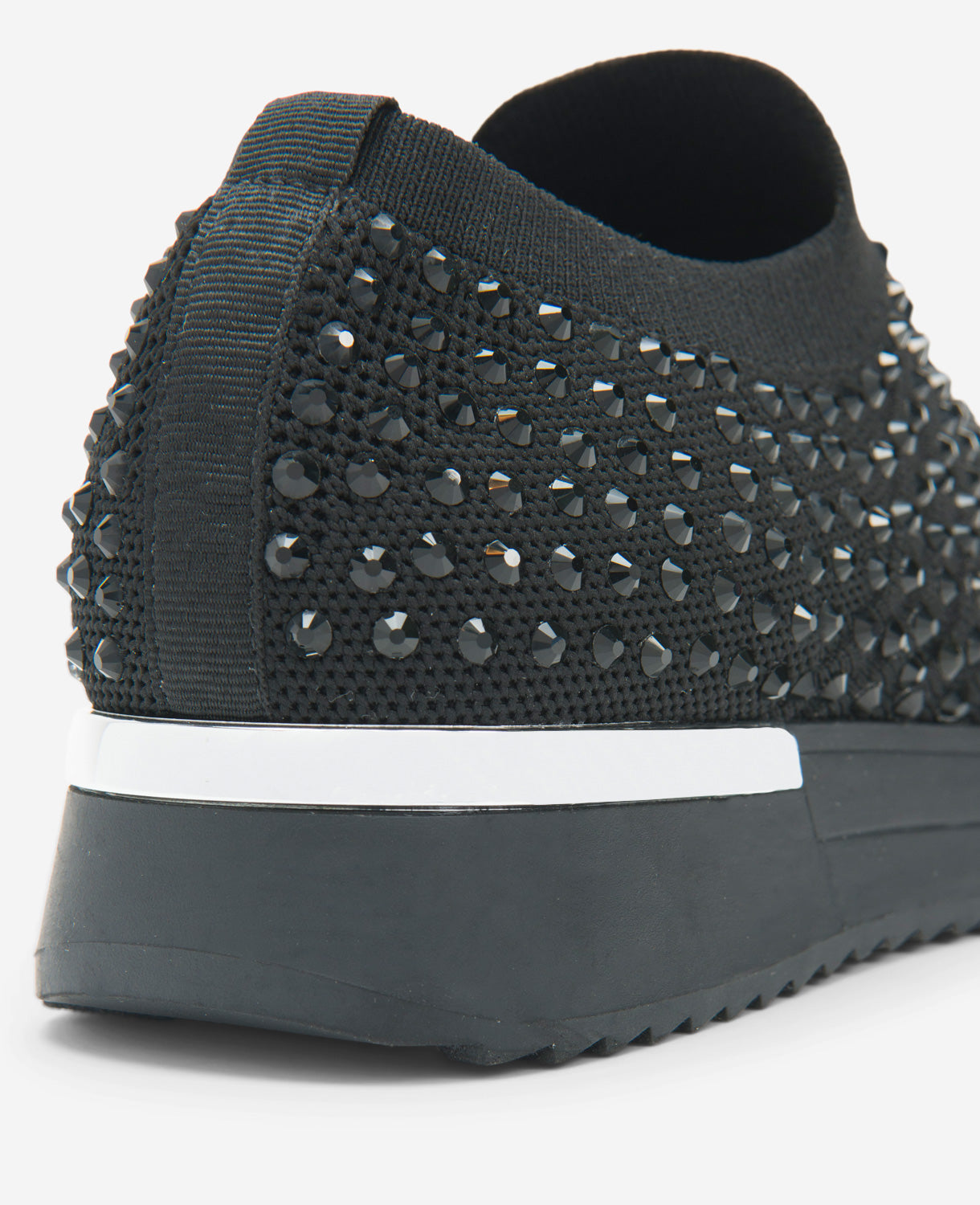 Women's Cameron Jewel Slip-On Sneaker with Sparkle | KC | Kenneth Cole BLACK