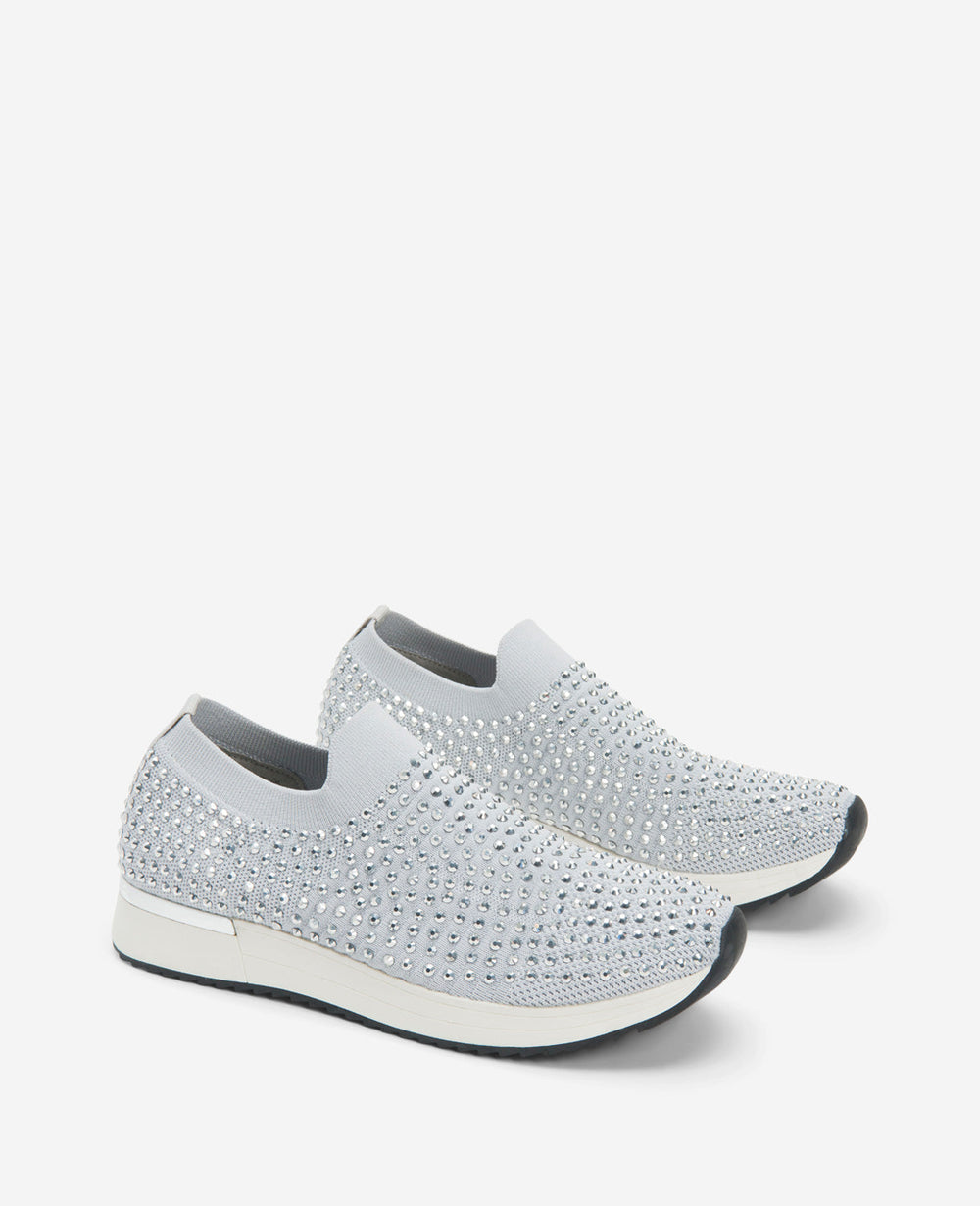 Cameron Jewel Jogger Grey Slip-On Sneaker | Kenneth Cole | Kenneth Cole GREY