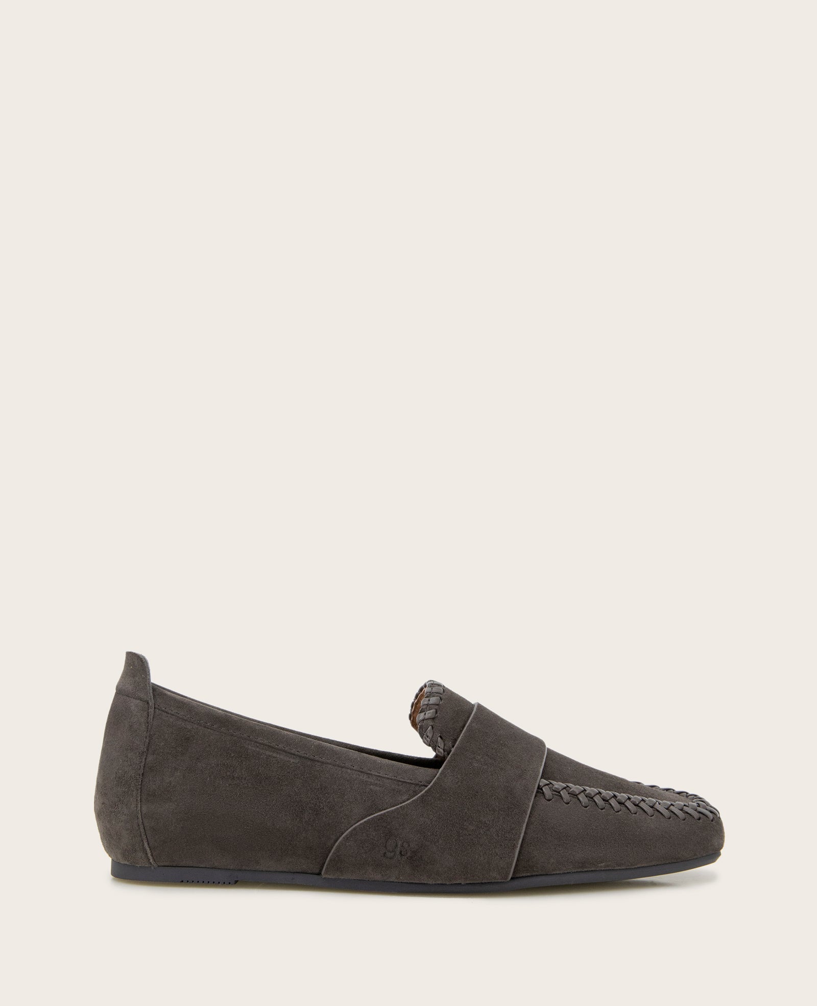 Sandra Suede Braid Detail Loafer | Gentle Souls by KC | Kenneth Cole BROWN SUEDE