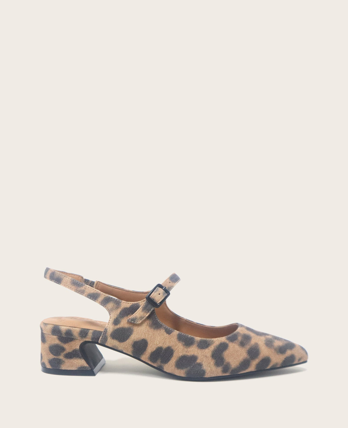 Shop Gladys Leopard Suede Slingback | Gentle Souls by KC | Kenneth Cole LEOPARD SUEDE