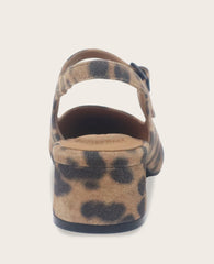 Shop Gladys Leopard Suede Slingback | Gentle Souls by KC | Kenneth Cole LEOPARD SUEDE