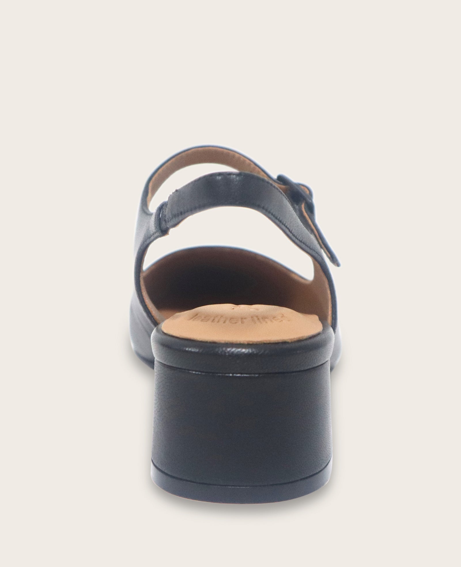 Shop Gladys Black Leather Slingback | Gentle Souls by KC | Kenneth Cole BLACK LEATHER