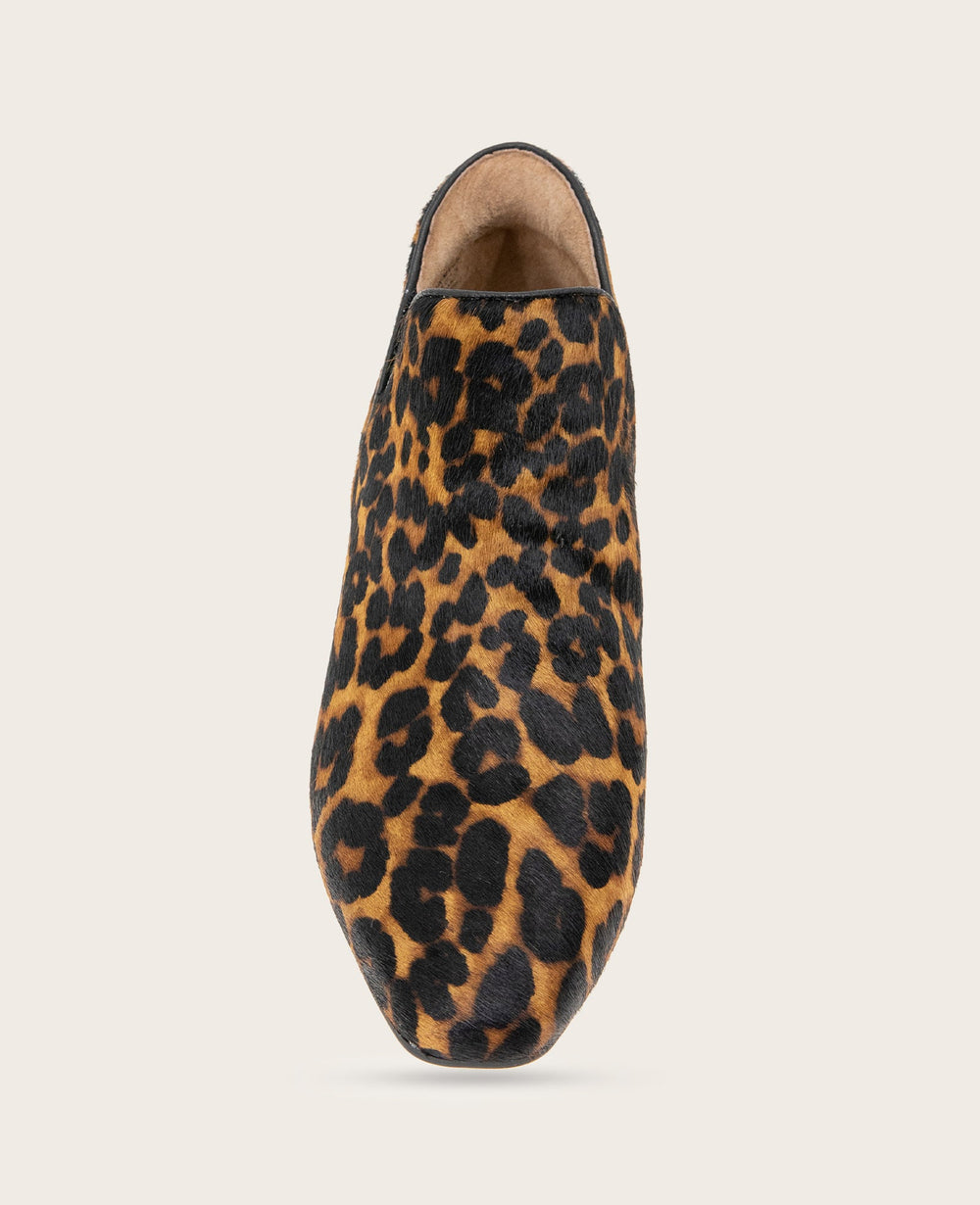 GENTLE SOULS - Fran Leopard Calf Hair Bootie | Kenneth Cole LEOPARD HAIRCALF