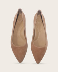 Shop Gardena Suede Pump | Gentle Souls Comfortable Heels | Kenneth Cole CAMEL SUEDE