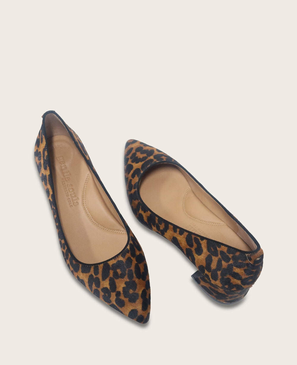 Shop Gardena Leopard Calf Hair Pump | Gentle Souls Shoes | Kenneth Cole LEOPARD CALF HAIR