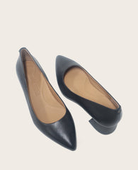 Shop Gardena Leather Pump | Gentle Souls Classic Heels | Kenneth Cole BLACK LEATHER