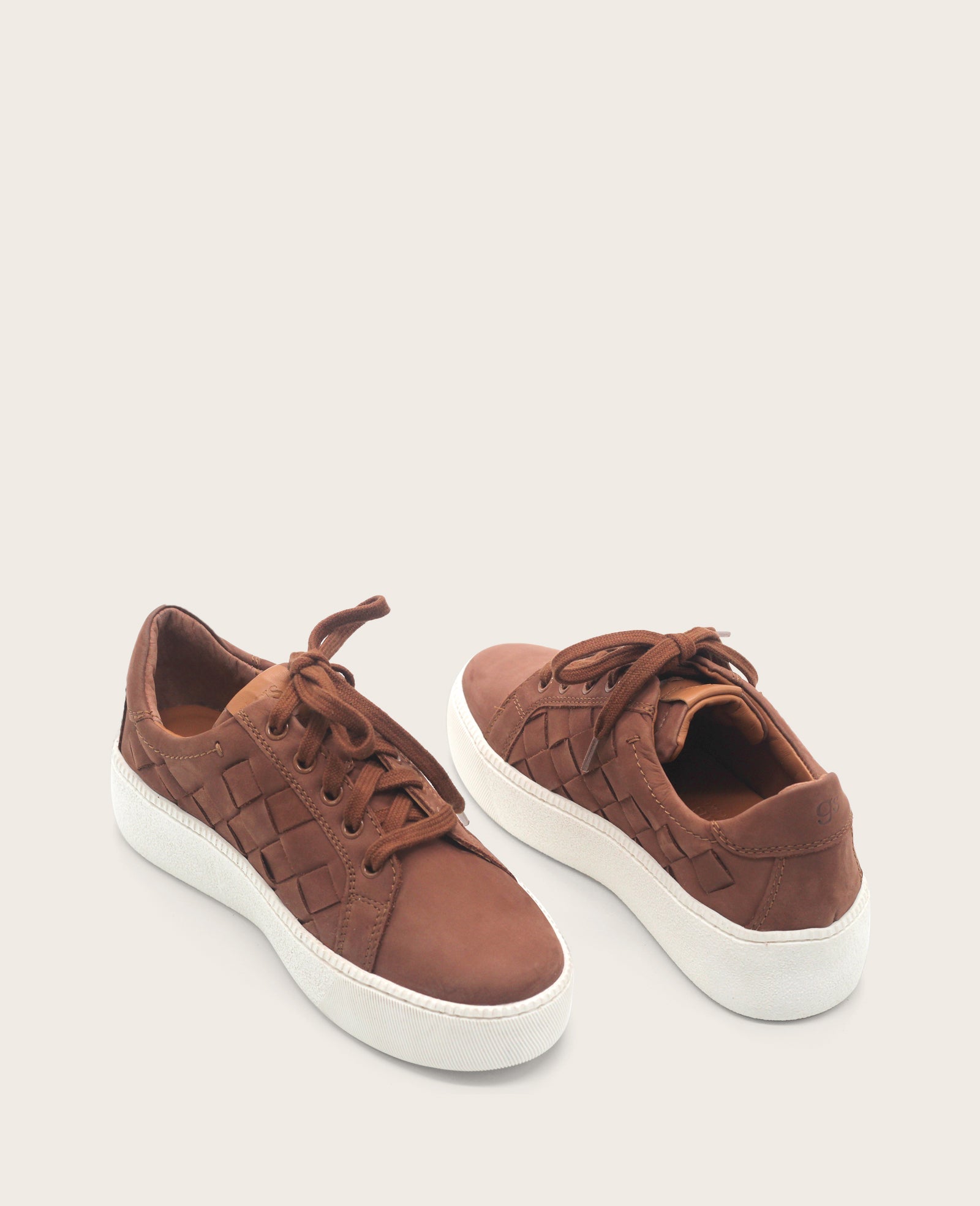 Kindy Nubuck Woven Sneaker Chocolate | Gentle Souls by KC | Kenneth Cole CHOCOLATE NUBUCK