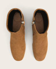 Shop Ella Micro Suede Stretch Bootie – Cognac | Gentle Souls | Kenneth Cole COGNAC