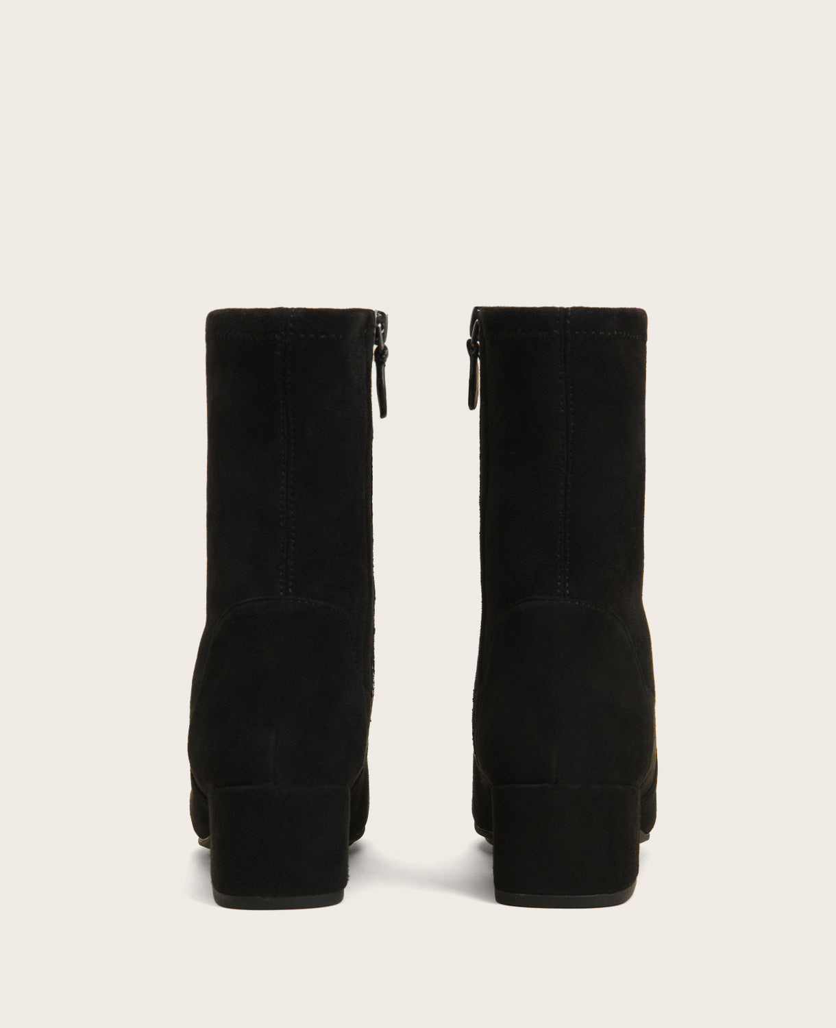 Shop Ella Micro Suede Stretch Bootie – Black | Gentle Souls | Kenneth Cole BLACK