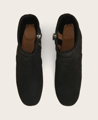Shop Ella Micro Suede Stretch Bootie – Black | Gentle Souls | Kenneth Cole BLACK