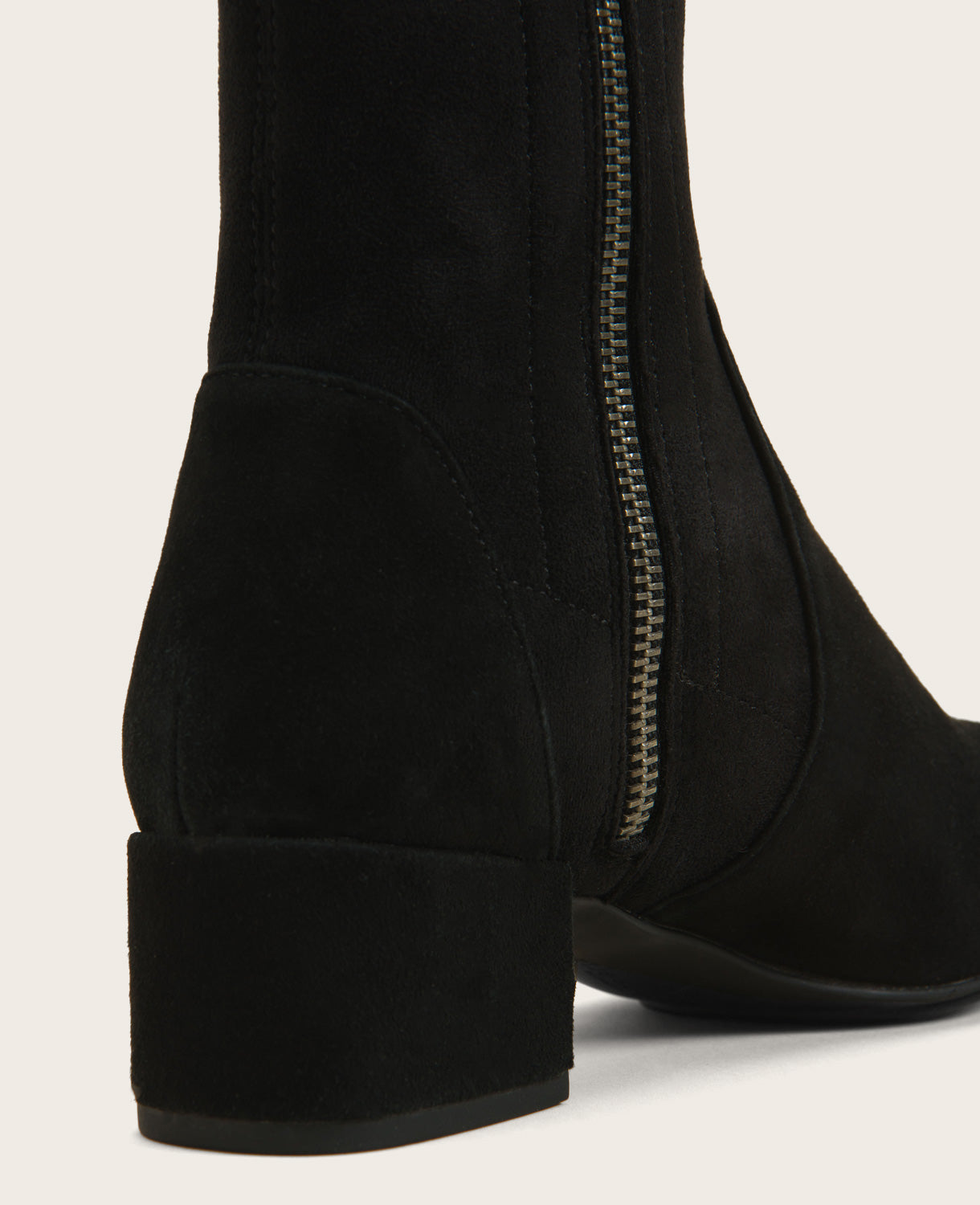 Shop Ella Micro Suede Stretch Bootie – Black | Gentle Souls | Kenneth Cole BLACK