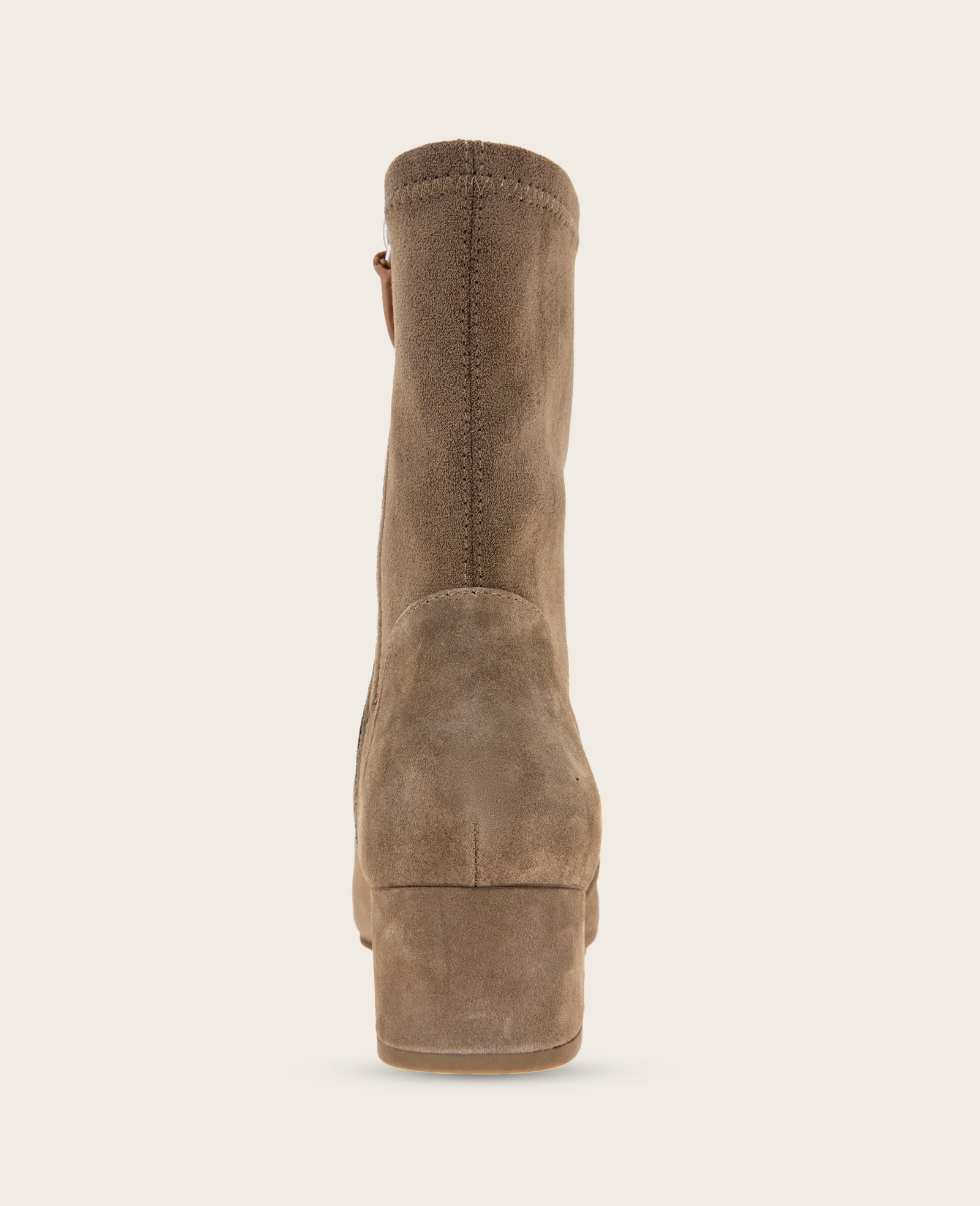 Shop Gentle Souls Ella Suede Stretch Bootie | Kenneth Cole | Kenneth Cole ALMOND