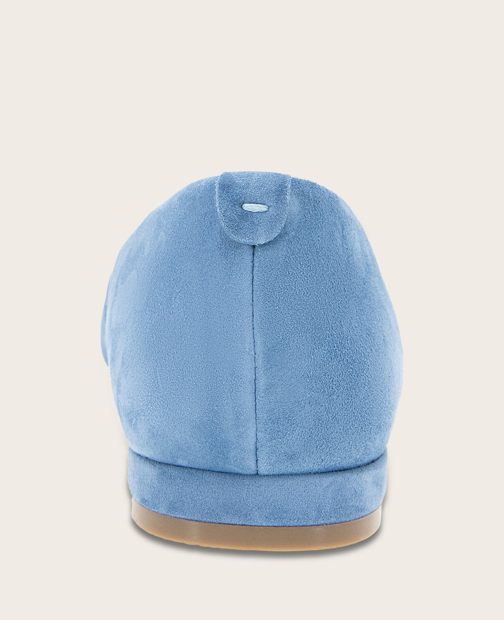 Shop Hanette Suede Flat Blue | Gentle Souls by Kenneth Cole | Kenneth Cole BLUE SUEDE