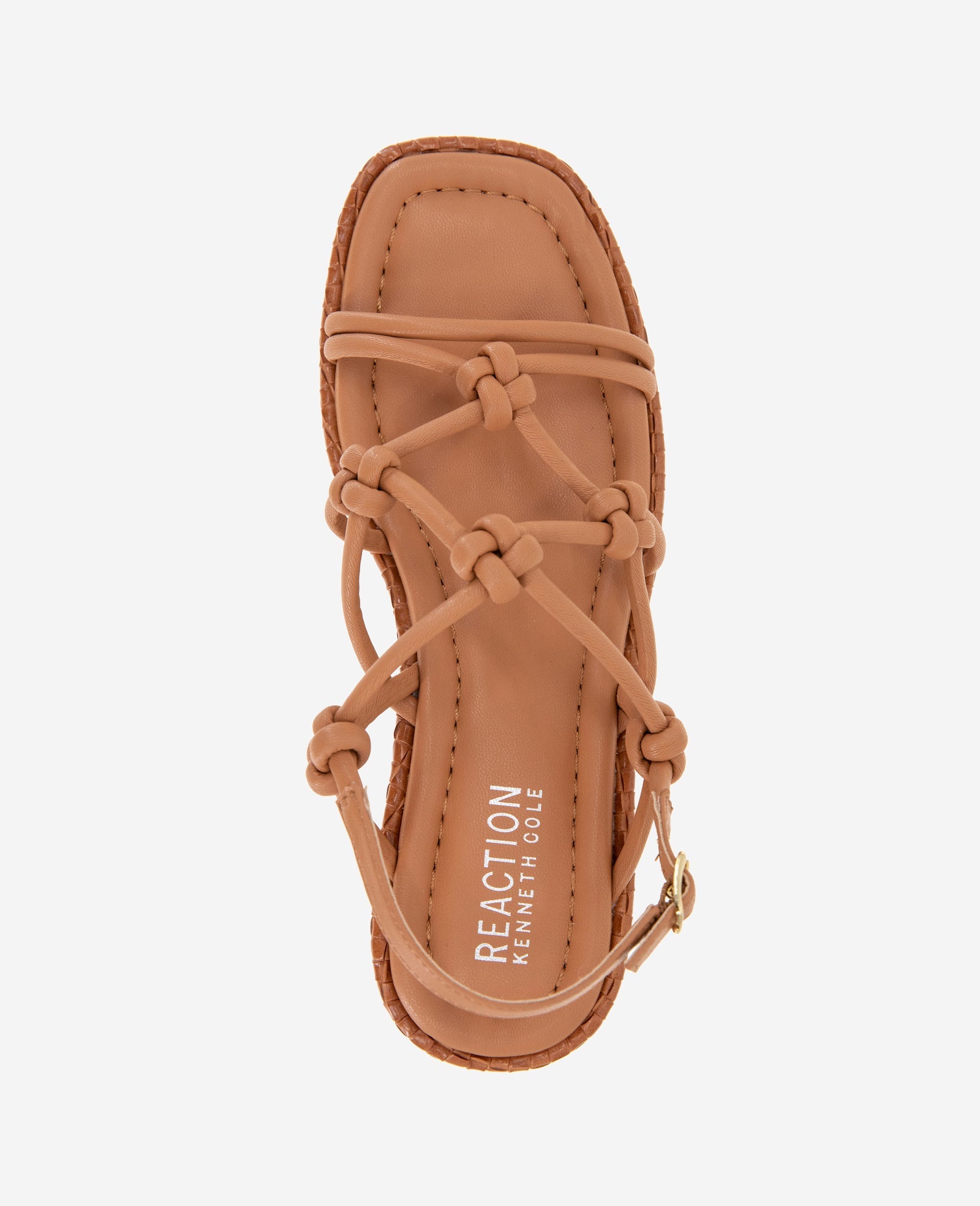 Essa Rust Woven Platform Sandal | Kenneth Cole Reaction | Kenneth Cole RUST