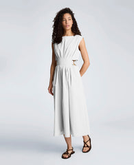 Shop Cotton Poplin Midi Dress – Pure White | Kenneth Cole | Kenneth Cole PURE WHITE