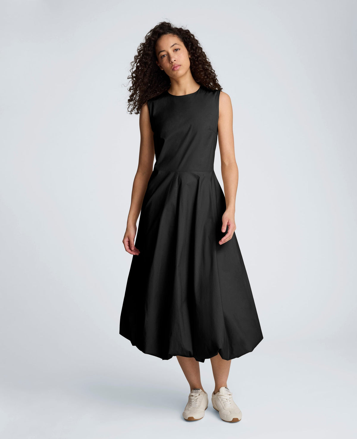 Bubble Hem Midi Dress | Kenneth Cole BLACK